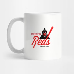 Defunct Mission Reds Baseball 1926 Mug